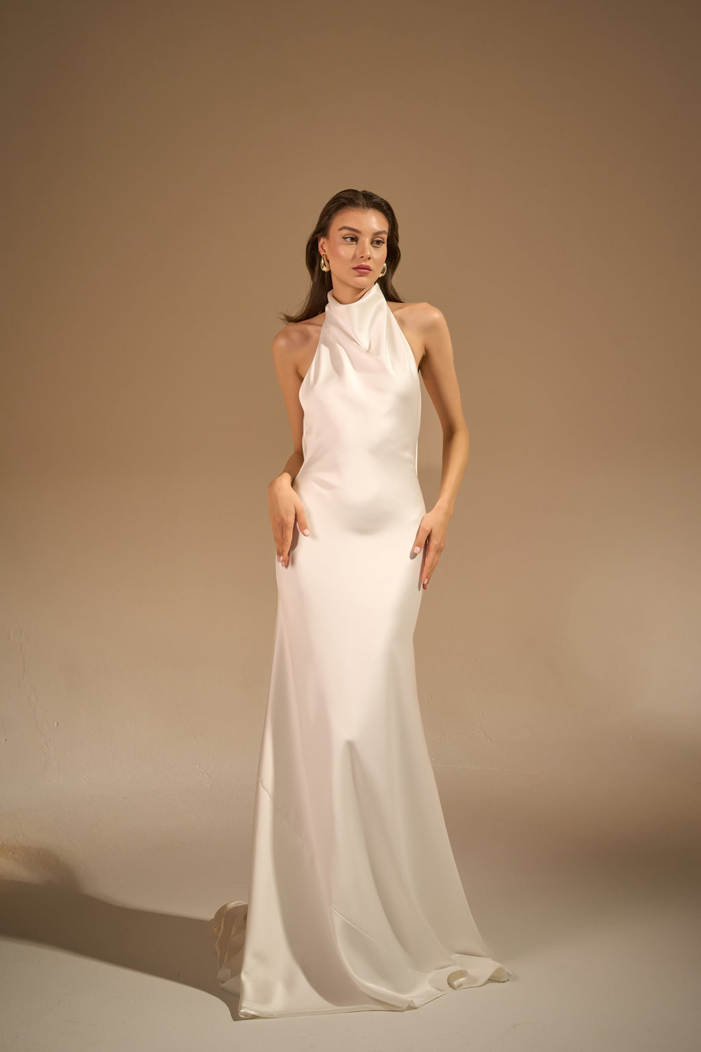 slinky backless wedding dress Muse Slinky Low Back Bridal Gown by Nadia's