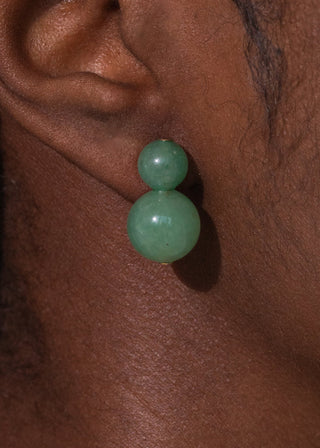 High-end formal earrings with signature Jennifer Behr detailing and a sleek, modern silhouette