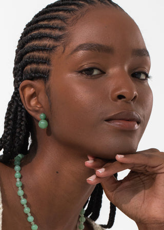 Luxury statement earrings with refined proportions and artisanal craftsmanship for elevated eveningwear looks