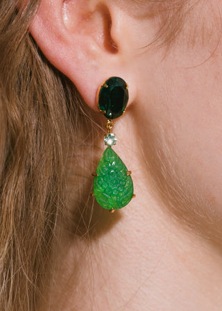 Ambrose Earrings - jade