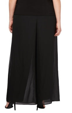 Chiffon maxi column silhouette featuring sheer overlay detail and refined design for special events