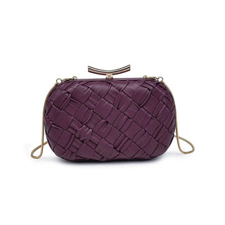 Rya Evening Bag: Burgundy