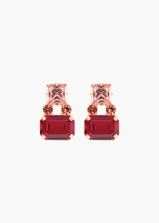 Nanette Earrings - Ruby