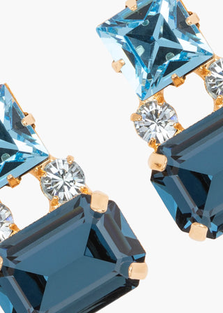 Nanette Earrings - Sapphire