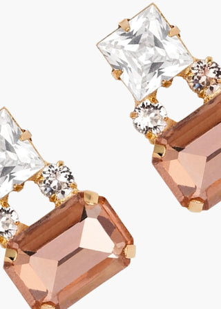 Nanette Earrings - Vintage-Rose