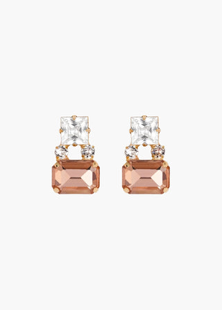 Nanette Earrings - Vintage-Rose
