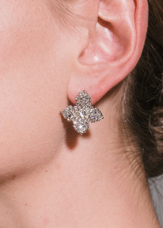 Alicia Earrings - crystal