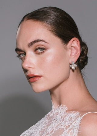 Alicia Earrings - crystal