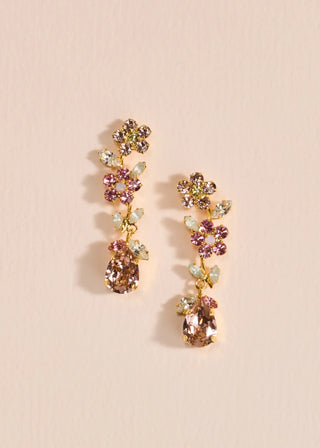 Freesia Earrings - Vintage-Rose