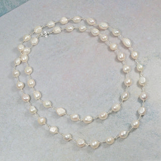 Single Strand Cultured Freshwater Pearls Necklace