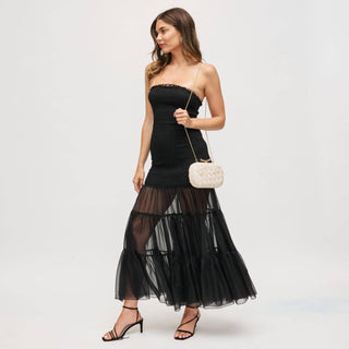 Rya Evening Bag: Ivory