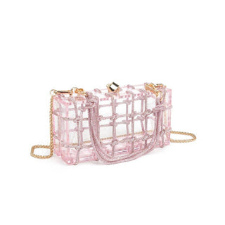 Ziggy Evening Bag: Pink