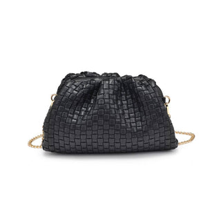 Tate Woven Frame Clutch