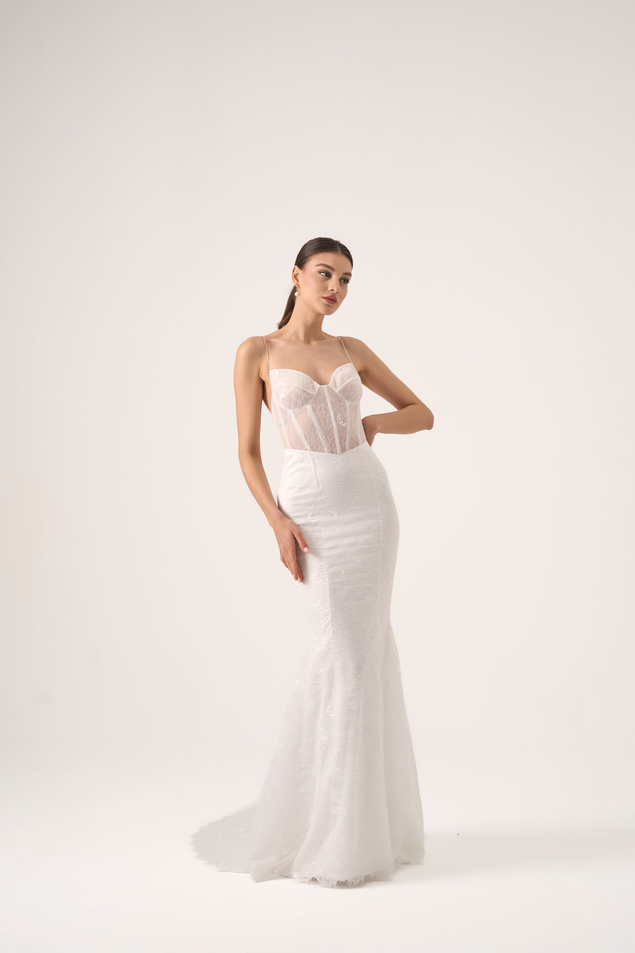 mermaid wedding dress with corset Corset Lace Mermaid Bridal Gown – Luxury Sweetheart Wedding Dress by Nadia's