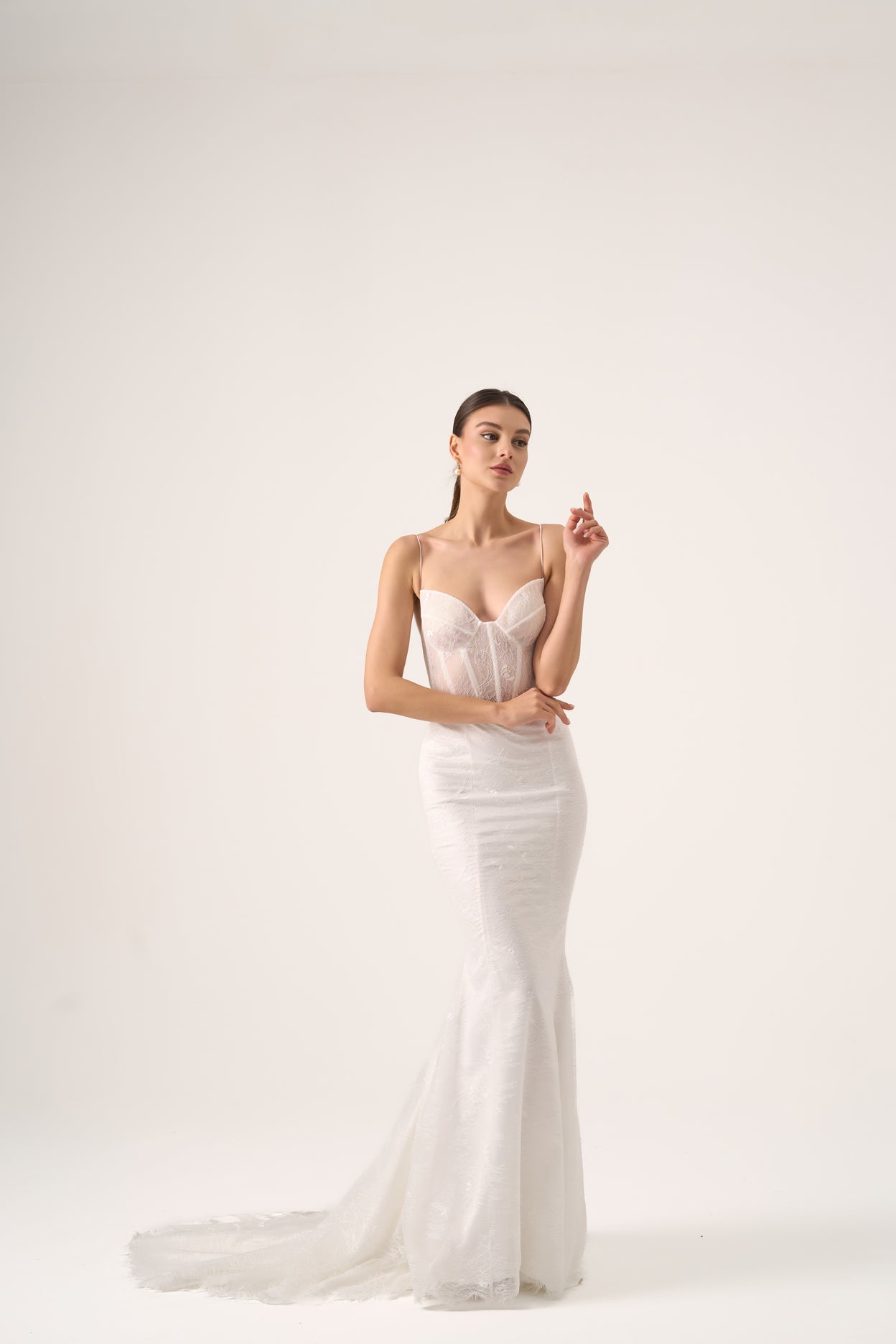 corset mermaid dress wedding Corset Mermaid Wedding Dresses Ireland Rachel Allan RB5088 Long Lace Mermaid Wedding Dress Ivory Pink Champagne