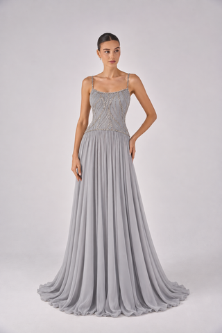 Victoria embellished gown