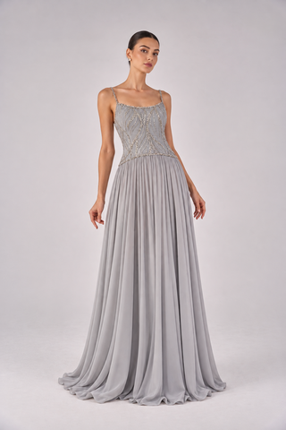 Victoria embellished gown