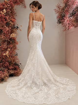 Juliette fit and flare lace gown