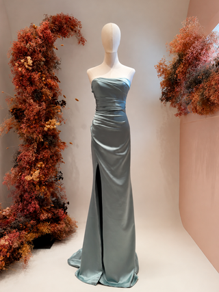 Kyha satin gown — Classic