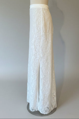 Élodie column lace skirt