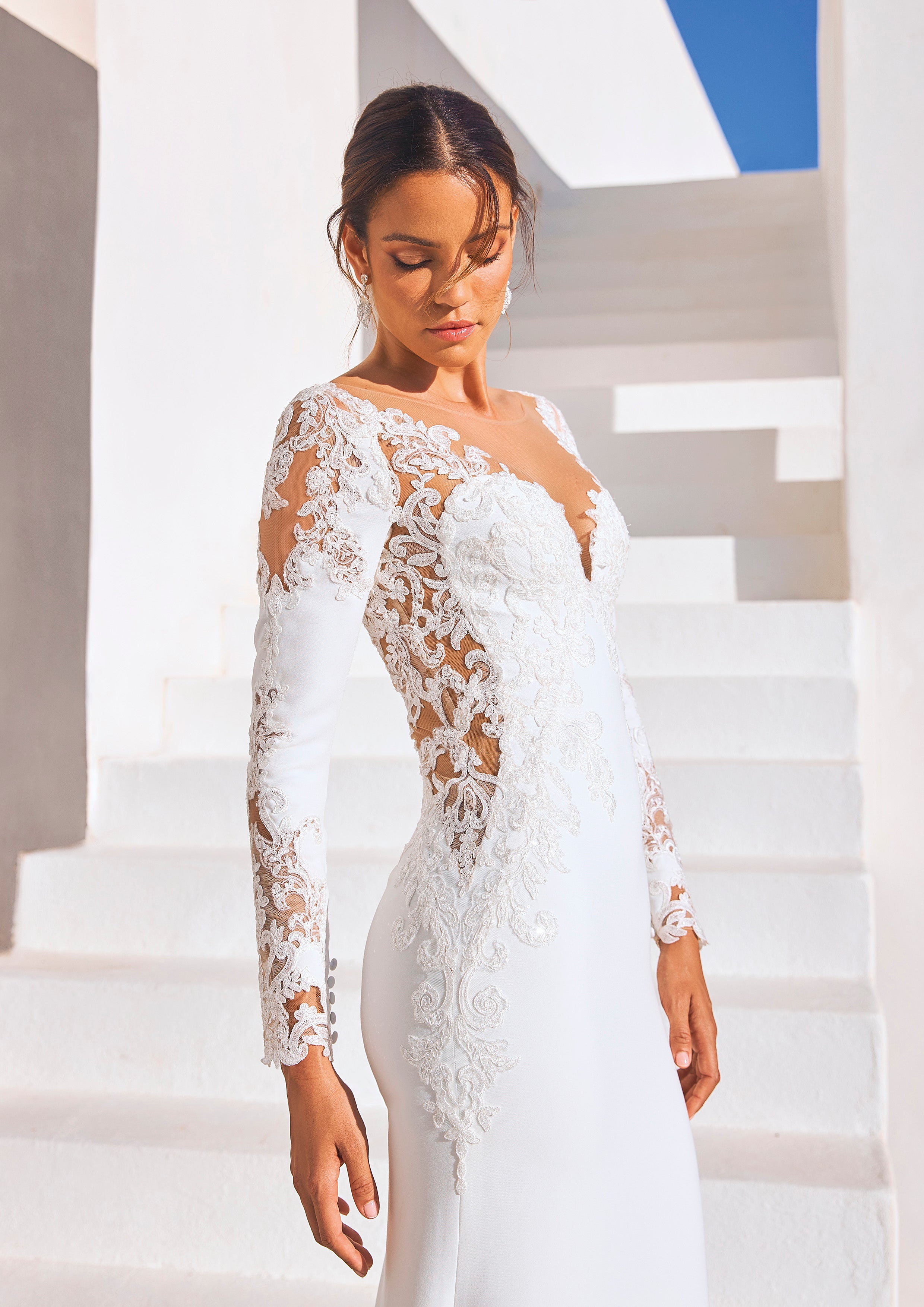 marissa lace wedding dress Mori Lee 5504 Marissa Wedding Dress