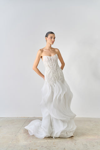 Oceane beaded wedding dress