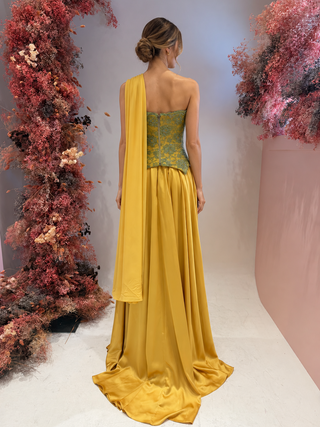 Valérie embellished gown
