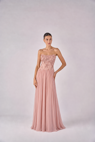 Vienna embellished gown