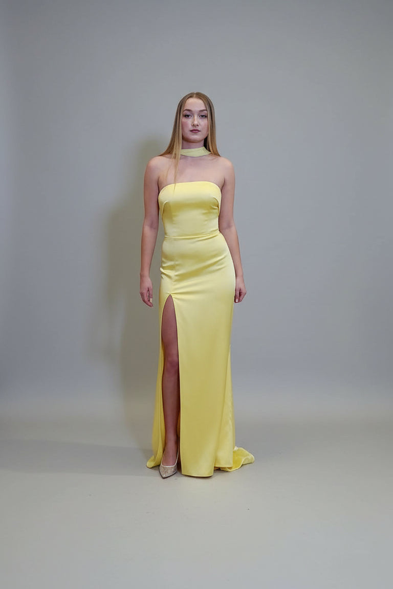 Avery Strapless Column Evening Gown | Formal Designer Dress Nadia's Avery Strapless Column Evening Gown | Formal Designer Dress Nadia's