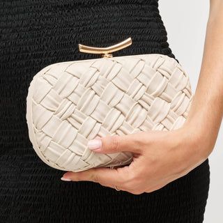 Rya Evening Bag: Ivory
