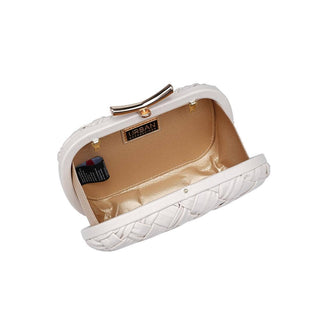 Rya Evening Bag: Ivory