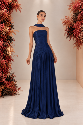 Celestine Draped Gown