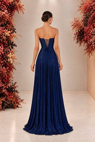 Celestine Draped Gown
