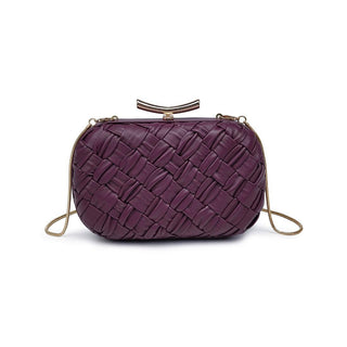 Rya Evening Bag: Burgundy