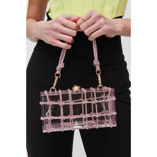 Ziggy Evening Bag: Pink