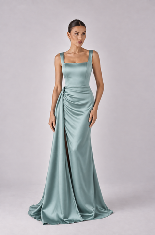 Siena draped gown