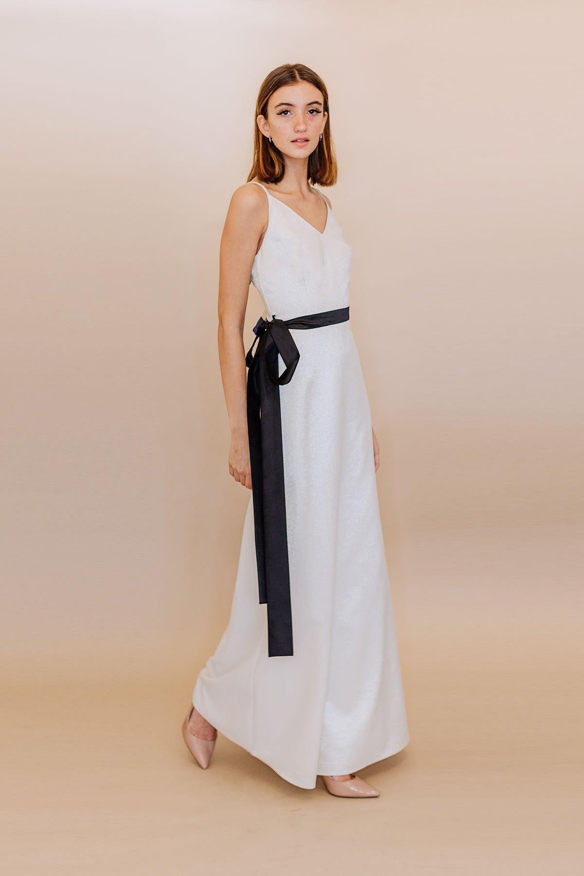 Venus V-Neck A-Line Evening Gown Designer Formal Dress by Nadias Venus V-Neck A-Line Evening Gown Designer Formal Dress by Nadias